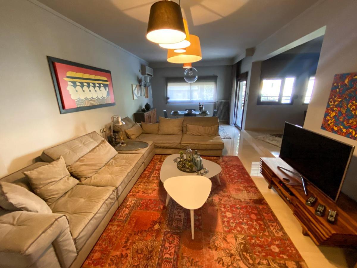 Lovely Luxurious Modern Apartment In Thessaloníki Eksteriør bilde